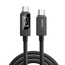⚡ Essager HyperCharge 100W — Cabo USB-C Ultra Rápido para MacBook, Xiaomi e Samsung