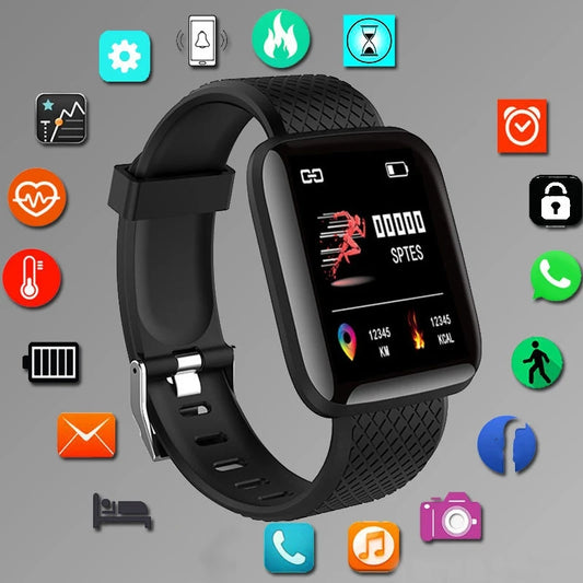 ⌚ FitLink One – Smartwatch Unissex com Monitor Fitness