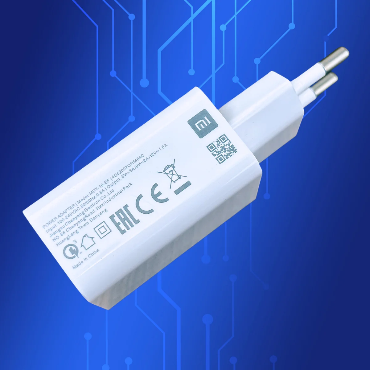 🔌 Xiaomi TurboCharge 18W Pro – Carregador Rápido QC 3.0 com Cabo USB-C