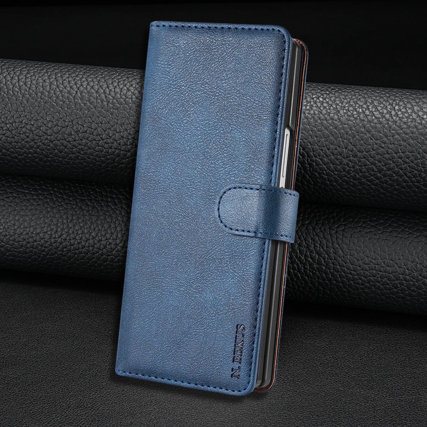 Capa Carteira Premium FlipShield — Elegância, Proteção Total e Funcionalidade Inteligente para Samsung Galaxy