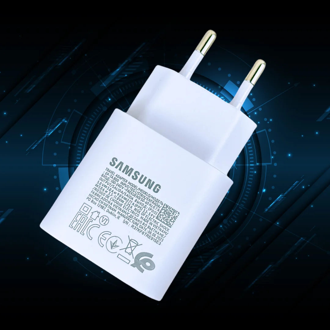 ⚡ “Samsung PowerJet 25W Original” — Energia de Verdade, Sem Brincadeira! 