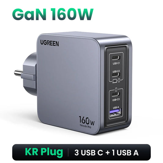 ⚡ “UGREEN TitanCharge 160W GaN Ultra” — O Monstro da Energia Inteligente!