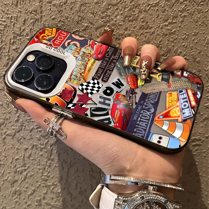 🚗🔥 Capa Lightning McQueen 95 Cars para iPhone — Estilo, Atitude e Proteção