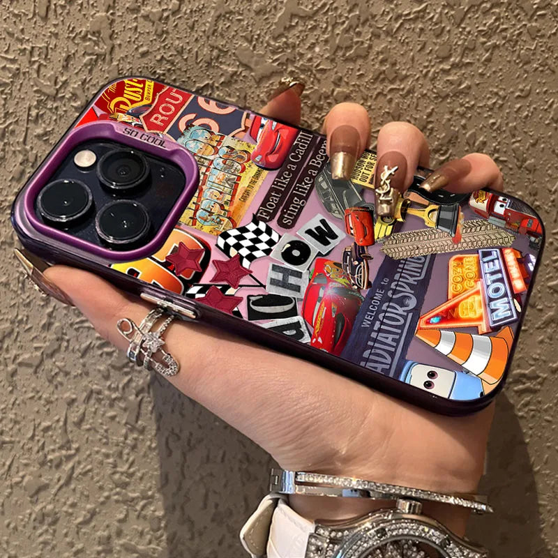 🚗🔥 Capa Lightning McQueen 95 Cars para iPhone — Estilo, Atitude e Proteção