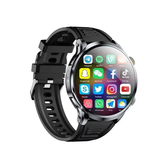 ⌚ VisionX 4G Pro Cam – Smartwatch Android com Câmara Rotativa 180° e Wi-Fi