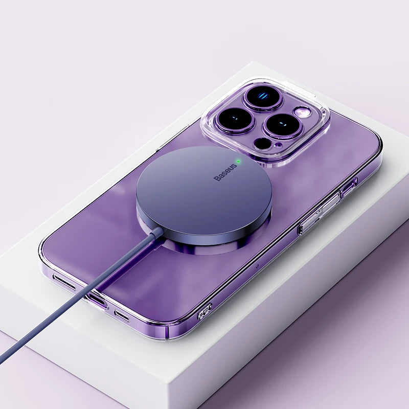 🌀 “Baseus MagPower 15W AirCharge” — O Carregamento Invisível Que Faz Magia no Teu iPhone! 