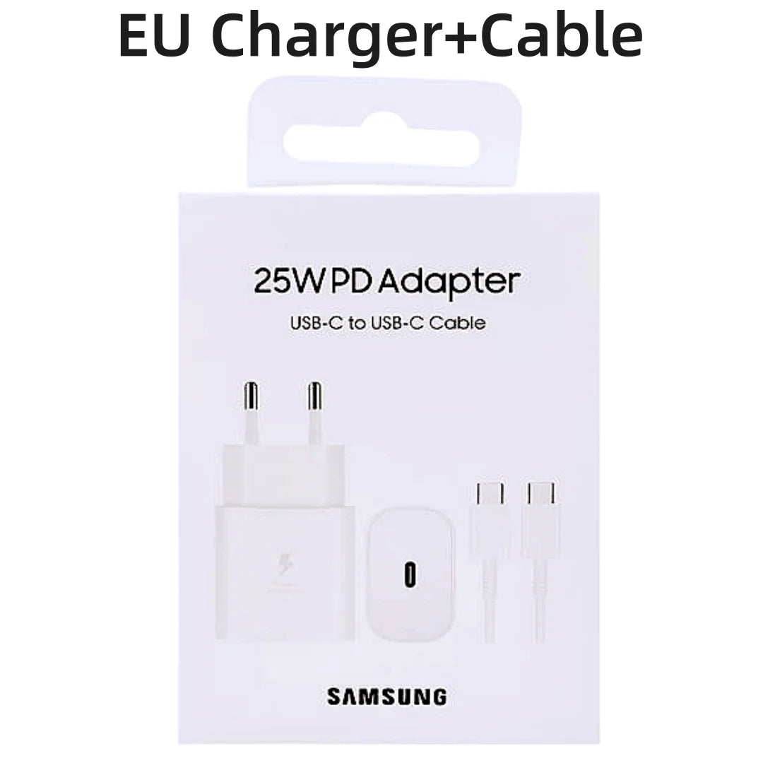 ⚡ “Samsung PowerJet 25W Original” — Energia de Verdade, Sem Brincadeira! 